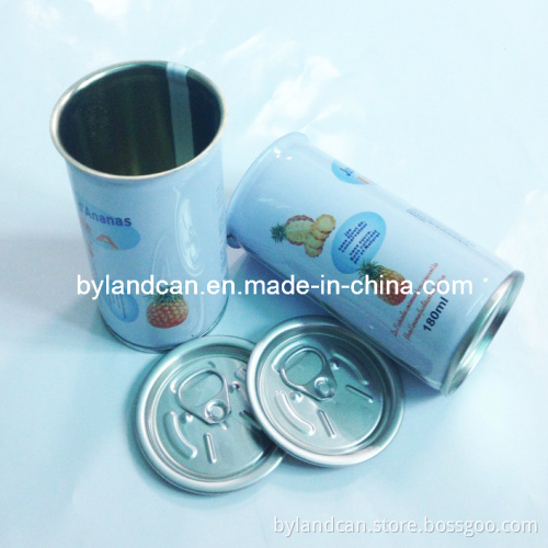 180ml Tin Can for Packaging Beverage